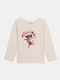 Παιδική Μπλούζα Μακρυμάνικη Λευκο Bagoltee3