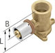 KAN-therm Tytan Messing Rohrbogenarmatur