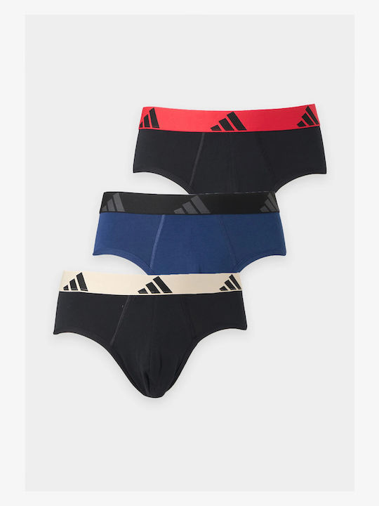 adidas Active Flex Herren Slip Schwarz-Royal 3e...