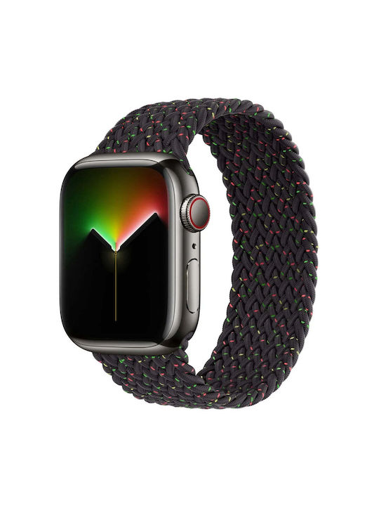 Apple Braided Strap Solo Каишка Текстилна Black...