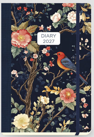 The Writing Fields Bird Daily Agenda B5 2027 17x25cm