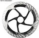 Ротор на дискова спирачка Shimano Rt-cl900-l 203mm W Lock Ring Internal Spline W Magnet Ind.pack