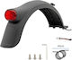 Aripă Spate Lumină Scuter Electric E Wheel Xiaomi 5 Plus Negru
