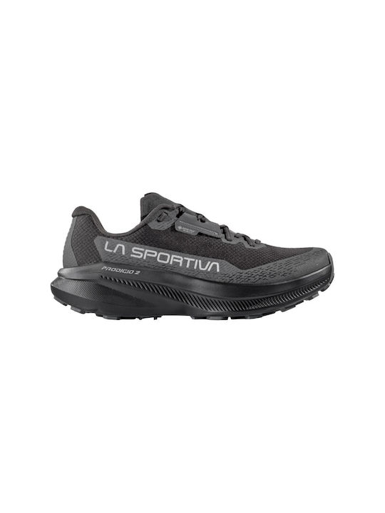 Prodigio 2 Men's Sport Shoes Trail Running Waterproof with Gore-Tex Membrane Black / Reflective