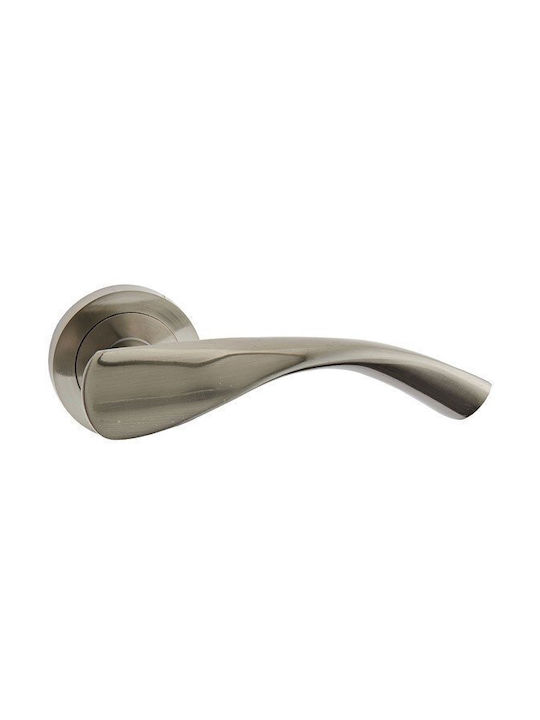 Domoletti Middle Door Handle Silver