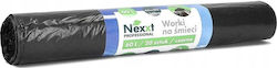 Nexxt Σακούλες Απορριμμάτων 60l Ldpe Μαύρες 20