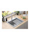 Steiner Chiuvetă încastrată Inox satinat L59.5xl50cm maro
