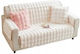 4living Protective Couch Cover 190x223cm In Beige Color