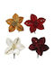 Kaemingk Floare Decorativă De Crăciun Lungă De 10 Cm Auriu