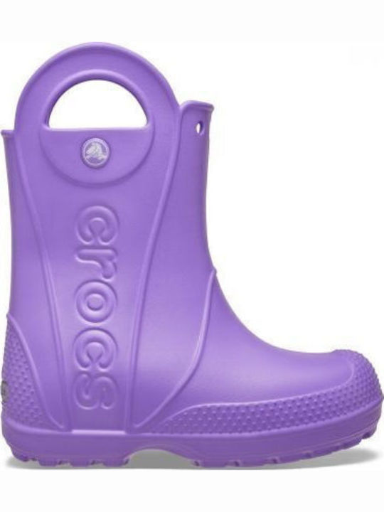 Crocs Handle It Women's Wellies Lilac