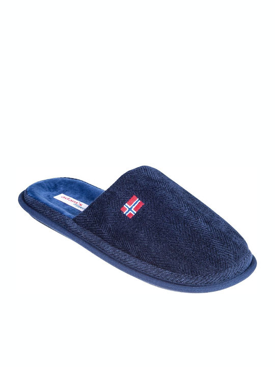 Adam's Shoes Ανδρικές Παντόφλες Μπλε