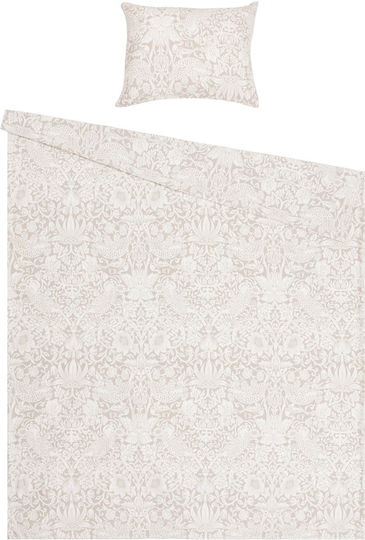 Domoletti Set Duvet Cover Sparrow 140x200cm Single With Pillowcase