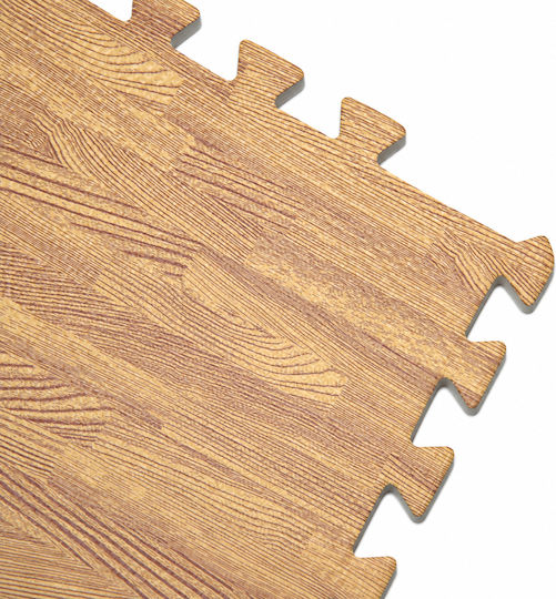 Rage Gymnastikmatten Puzzle Gymnastikmatten Braun 60x60x2cm 4 Stück