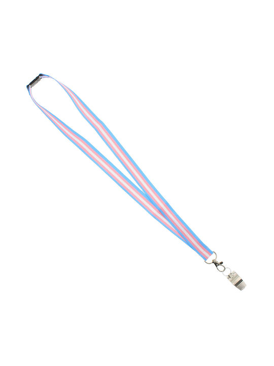 Metallische Sportpfeife An Transgender-Lanyard