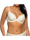 Sutien Push Up crem cu armături