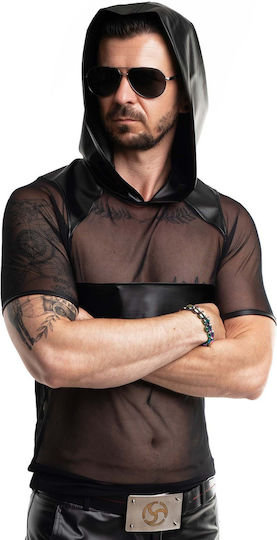 Regnes Fetish Planet Top sexy pentru bărbați transparent