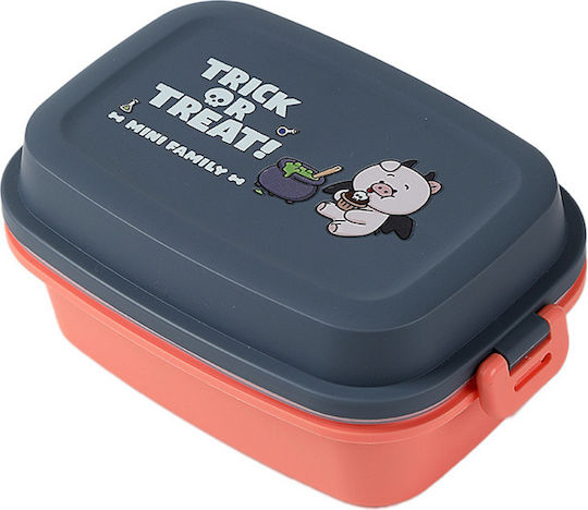 Miniso Mini Family Kunststoff Kinderlebensmittelbehälter Halloween 0,98 Liter
