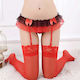 Sexy Lace Garter Red