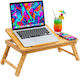 Relaxdays Τραπεζάκι για Laptop έως 17.3" Μπεζ 10053035