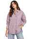 Long Sleeve Women's Shirt Fig Striped