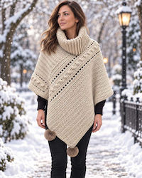 Soho Yarn Neck Poncho Kit Select