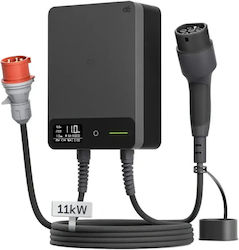 Depow Einphasiger Wand-Ladegerät 11 kW mit Integriertem Kabel 10 m Typ 2 (094054)
