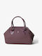 Burgunderrote Damenhandtasche / Schultertasche