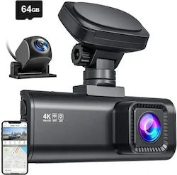 Redtiger F7n Set Kfz-DVR-Kamera 4K mit 3,2"-Display, WLAN, GPS & Rückfahrkamera Redtiger F7n Set Kfz-DVR-Kamera 4K mit 3,2"-Display, WLAN, GPS & Rückfahrkamera