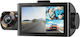 Wolfbox i07 Set Cameră DVR Auto 1440P cu Ecran de 3" Wi-Fi, GPS și Cameră pentru Marșarier