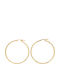 44mm 925 Silver Hoop Earrings Rssh020