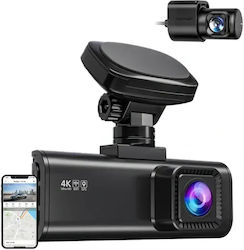 Redtiger F7N Pro Σετ Κάμερα DVR 4K με Οθόνη 2" & Κάμερα Οπισθοπορείας