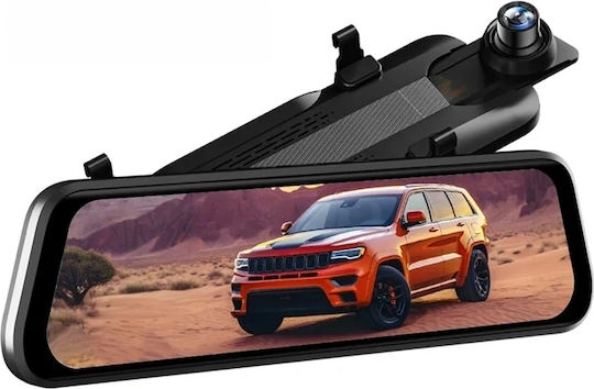 Wolfbox G930 Rückspiegel-Dashcam-Set 4K mit 10-Zoll-Display, WLAN, GPS & Rückfahrkamera