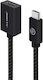 Alogic MU31CC-EXT-050BLK USB-C-auf-USB-C-Konverter, männlich auf männlich