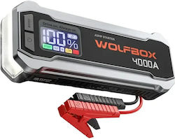 Wolfbox MegaVolt 24 Starter Portabil pentru Bateria Auto și Motocicletă 24000mAh cu Baterie Externă / USB / Lanternă 12V Wolfbox MegaVolt 24 Starter Portabil pentru Bateria Auto și Motocicletă 24000mAh cu Baterie Externă / USB / Lanternă 12V