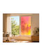 Self-adhesive Film Glass Double Glazing Uv 400 Protection Privacy Decoration Neon Holographic Chameleon Effect 60 X 200 Cm 0.1 Mm Thickness Neon Red Chameleon Original Deals
