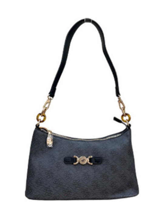 Graue Damen-Schultertasche
