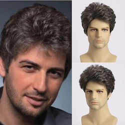 Animis Beauty Περούκα σε Σκούρο Γκρι Χρώμα Animis Beauty Περούκα σε Σκούρο Γκρι Χρώμα