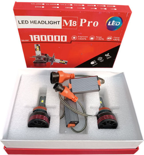 Λάμπα Αυτοκινήτου H11 LED 6000K Ψυχρό Λευκό 9-32V 120W