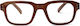 Izipizi Lesebrille Quote Karminrot
