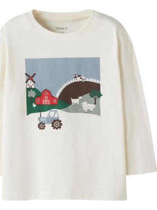 Name It Kids Long-Sleeved Top Ecru