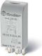 Finder Светодиоден Сигнален Модул Зелен 6-24V AC DC 99.02.0.024.59