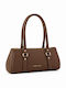 Damen Schultertasche Braun