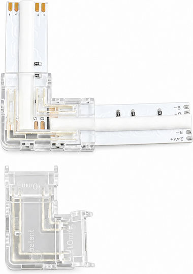 Evivak Conector de colț pentru benzi LED 850228