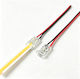 Connector Καλώδιο Μονόχρωμη Ταινία Cob Ή Smd 10mm Evivak