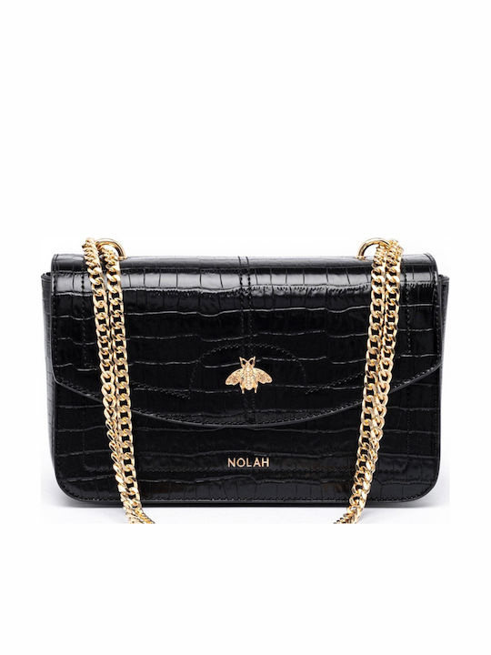 Nolah Lyra Women's Flap Bag Black