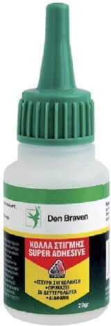 Bostik Den Braven Super Adhesive Flüssiger Transparenter Konstruktionskleber 20 g