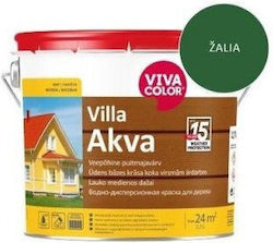 VivaColor Πλαστικό Χρώμα για Εξωτερική Χρήση Akva Green 2.7lt