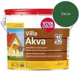 VivaColor Фасадна боя за външна употреба Akva Green 2,7 л
