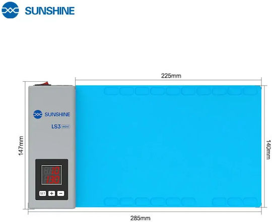 Sunshine LS3 Гъвкава Нагревателна Подложка за Отделяне на LCD Екрани