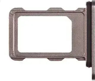 Einzelner SIM-Kartenhalter iPhone 16 Pro 16 Pro Max Original OEM Naturtitanfarben